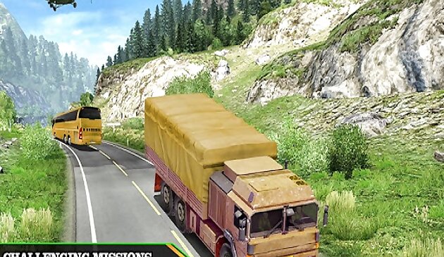 Американская армия Внедорожный горный грузовик 3D