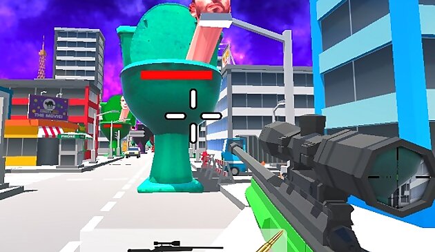 Скибиди туалет FPS выстрел выживания