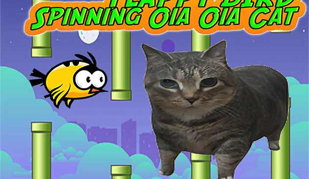 Флэппи птица ойя кот